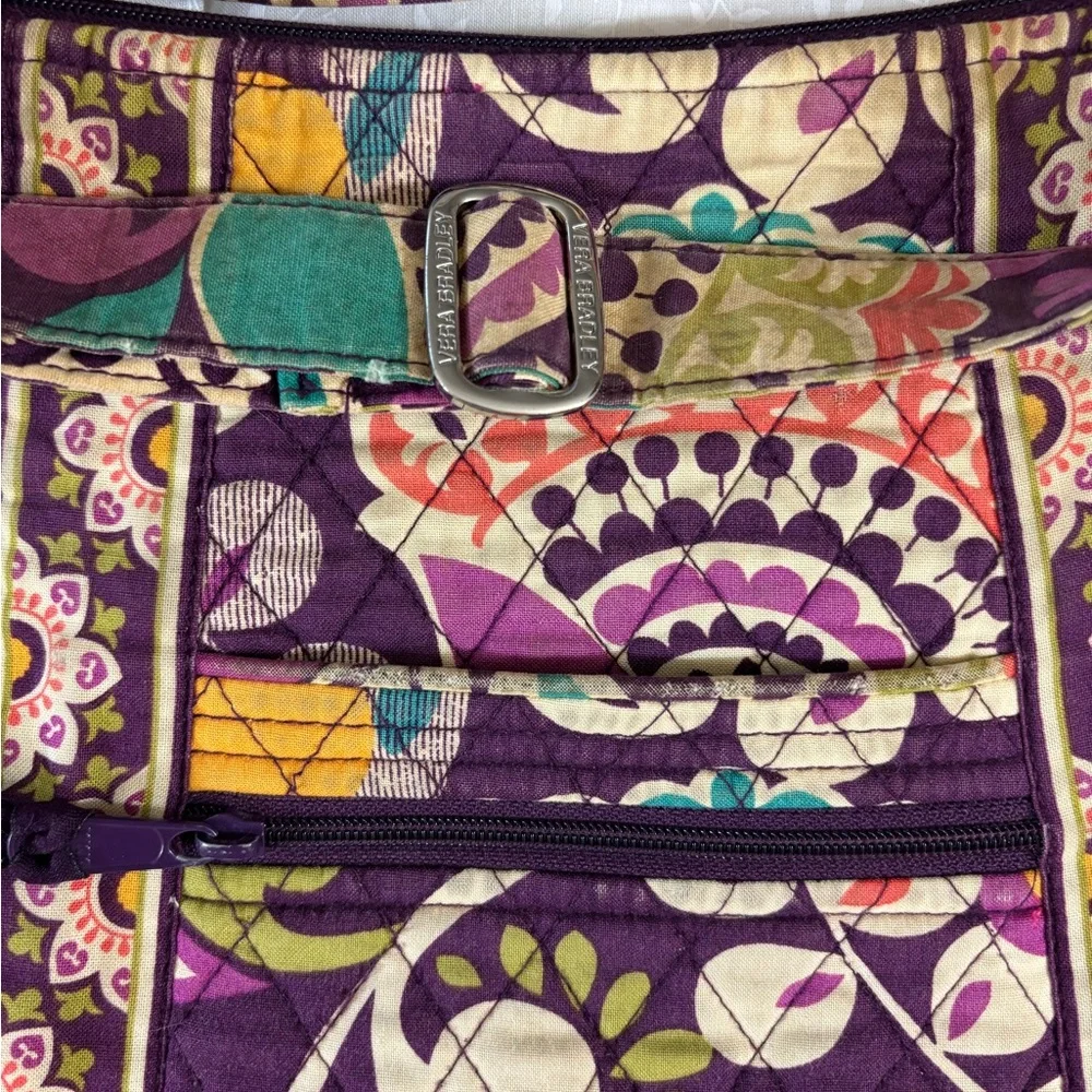 Vera Bradley Botanical Print Quilted Crossbody Bag